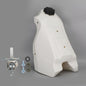 NEW Plastic Fuel Gas Tank White For Honda CR500 CR 500 R CR500R 1989 - 2001