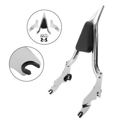 Backrest Sissy Bar for CVO Road Glide Street Road King 2009-22 CHR