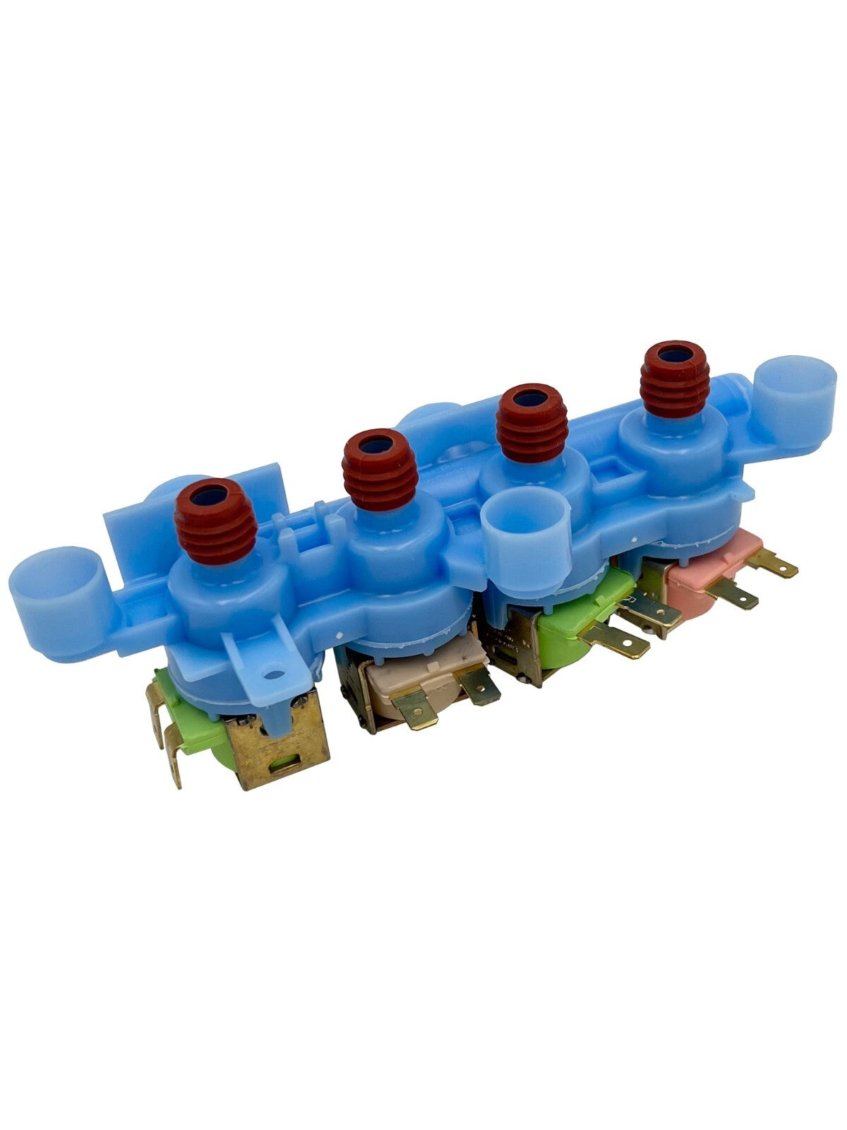 Solid Spare ERP ERWH13X26637 Washer Quad Water Inlet Valve Assembly Replaces LG GE
