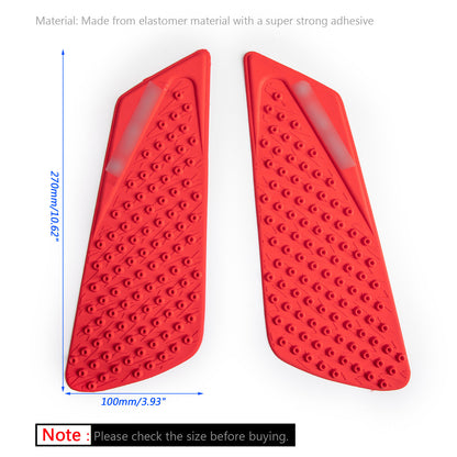 Tank Traction Pad Side Gas Knee Grip Protector Fit For DUCATI 848 1098 1198 RE