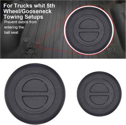 Wheel/Gooseneck Bed Plug Cover Kit Mopar Fit For 2014-2019 Ram 2500 3500 5th New