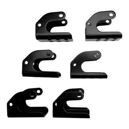 6X 1100833 Heavy Duty Tarp Body Mount Stops Bracket For 17057751 Dump Truck Tarp
