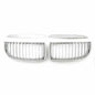 Front Replacement Chrome Kidney Grille For BMW 3 Series E90 E91 M3 2004-2007