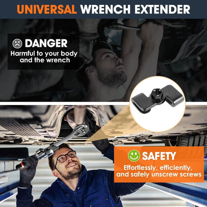 Wrench Extender & Wrench Extender Tool Bar Set 1/2" Drive 13.5" Wrench Extension