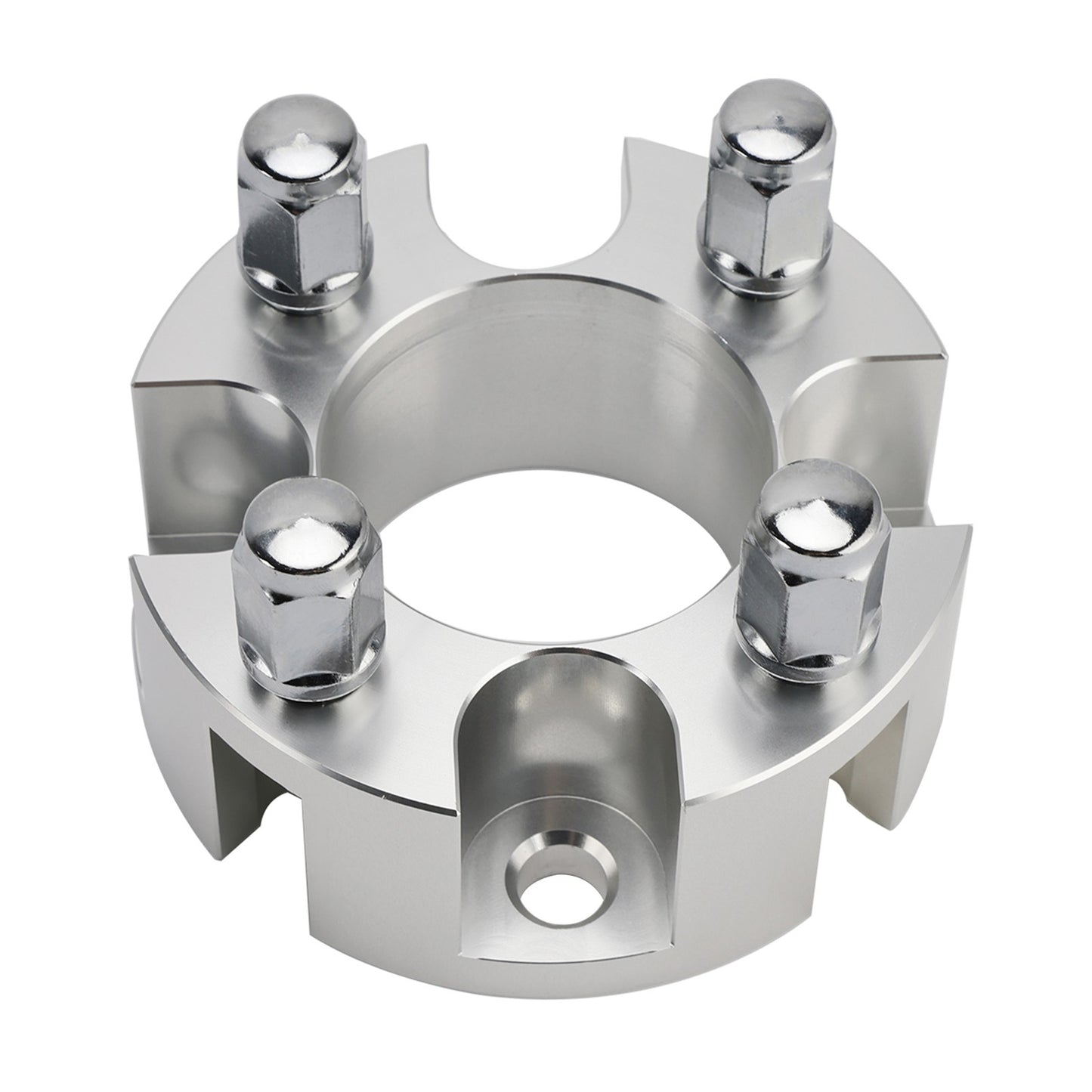 2" Wheel Spacers Kit Cable Golf Carts Lug Nuts Silver For Yamaha Club Car Ezgo