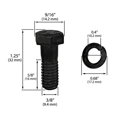 Pressure Plate Clutch Cover Bolt Kit 3/8-16 for GM, Chevy, Chrysler - Borg-Beck