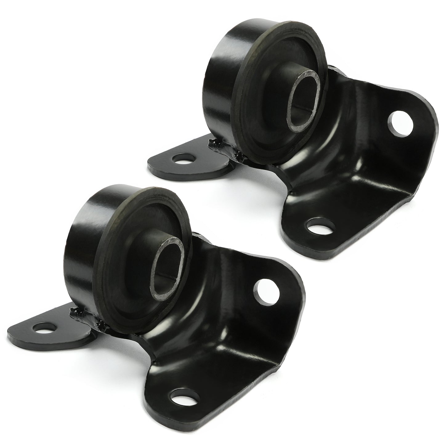 Solid Spare For 99-07 Chevy Silverado GMC Front Torsion Bar Crossmember Mount Steel 2PCS