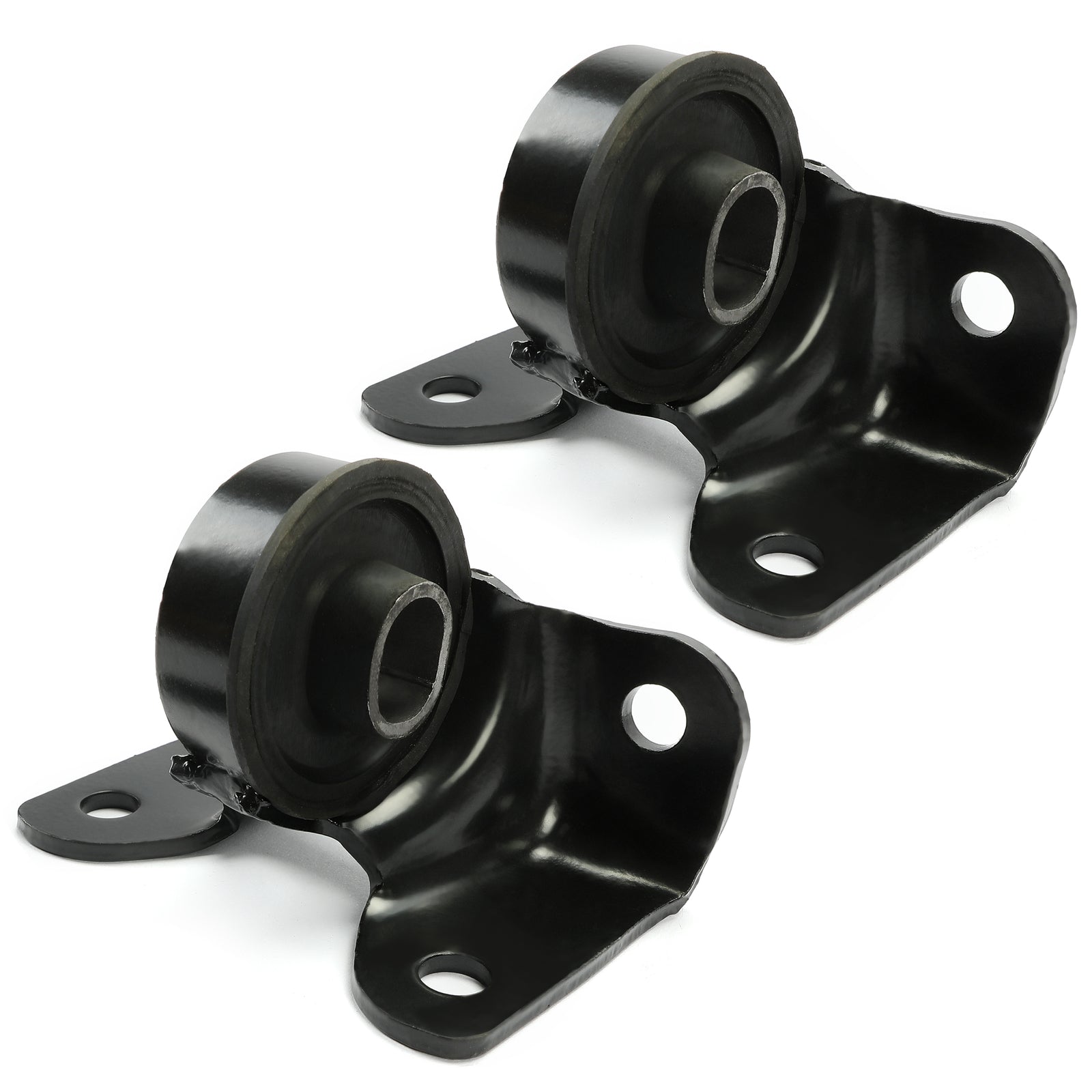 Solid Spare For 99-07 Chevy Silverado GMC Front Torsion Bar Crossmember Mount Steel 2PCS