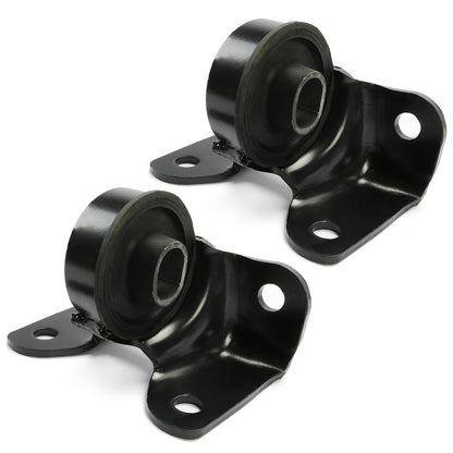 Solid Spare For 99-07 Chevy Silverado GMC Front Torsion Bar Crossmember Mount Steel 2PCS