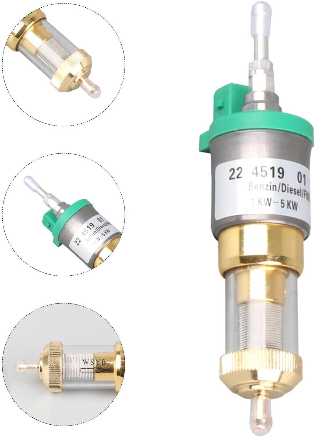 12V Upgrade Ultra-low Noise Heater Fuel Pump For Eberspacher Air Diesel Parking