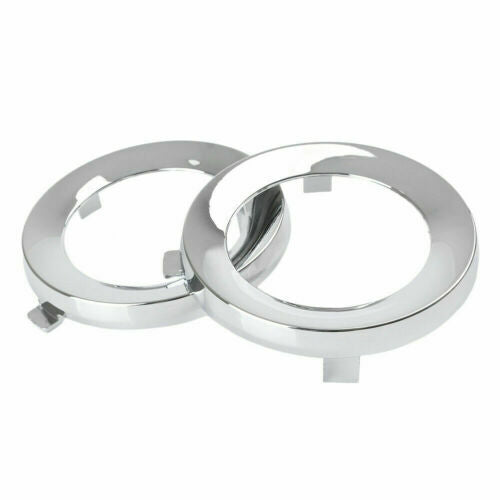 For Subaru Forester 2009-2013 Front Clear Fog Light &  Fog Lamp Cover Trim Ring