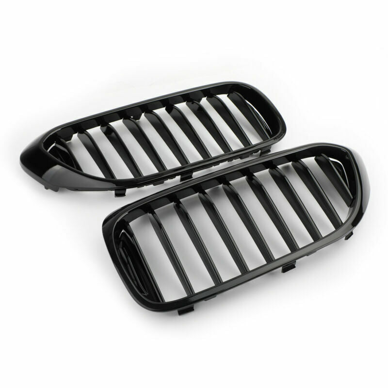 Glossy Black Front Kidney Grille Grill fits BMW 5 Series 530i 540i G30 2017-2019