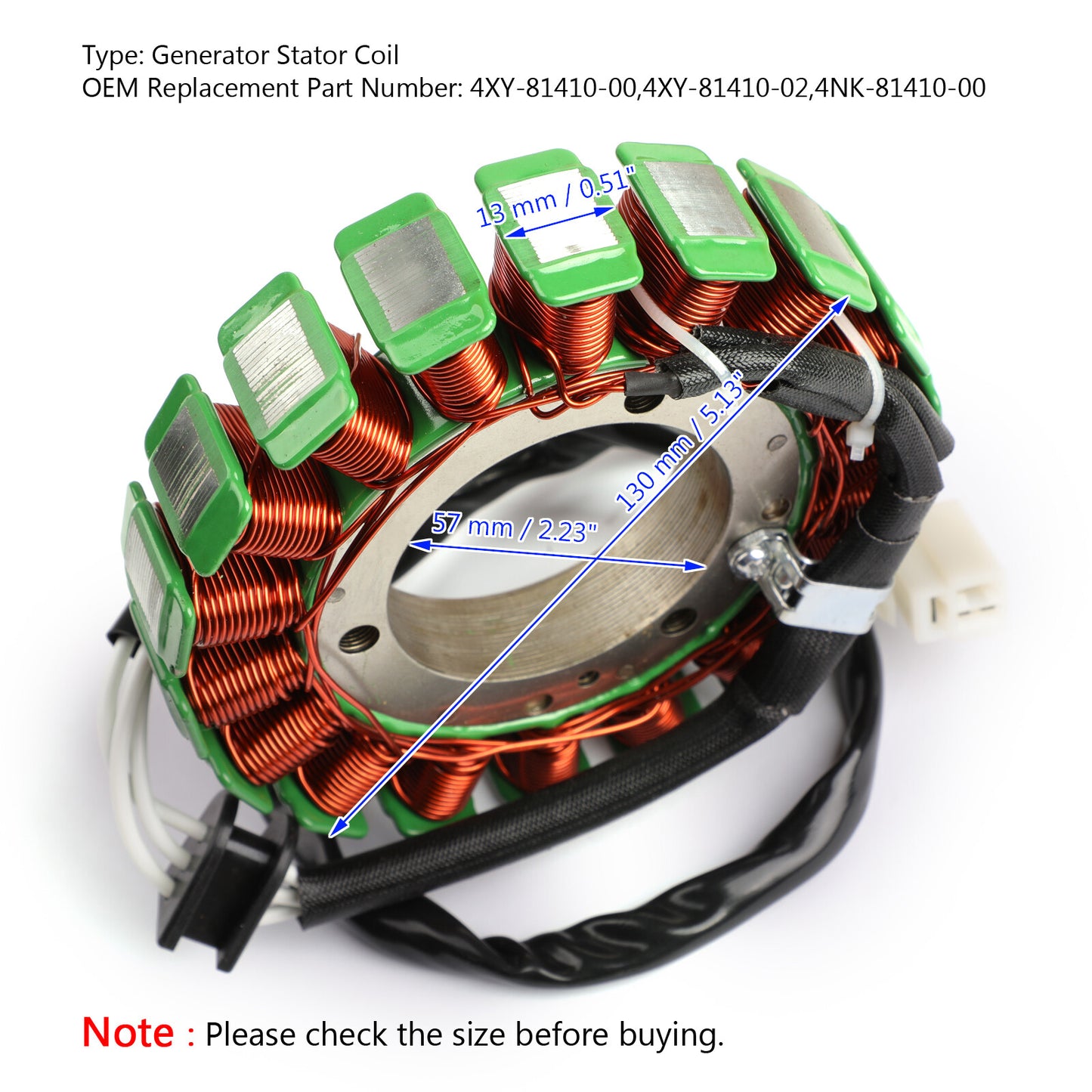 Stator Generator for Yamaha Royal Star 1300 XVZ1300 Venture USA