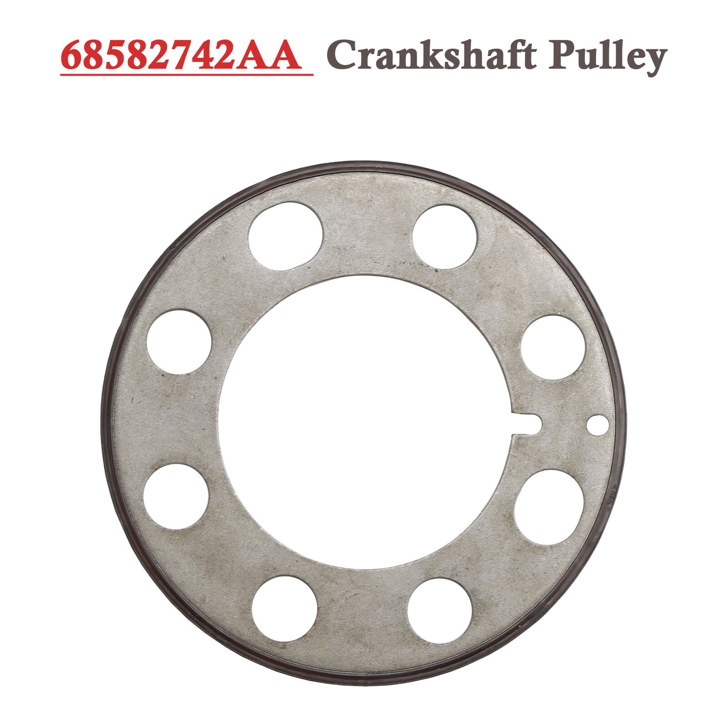 Sprocket Crankshaft Pulley 68582742AA for Jeep Grand Cherokee 3.0 2014-2023