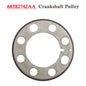 Sprocket Crankshaft Pulley 68582742AA for Jeep Grand Cherokee 3.0 2014-2023
