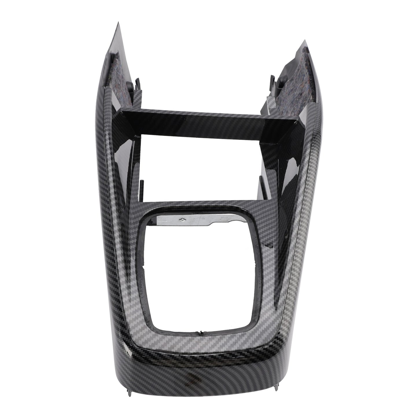 Car Center Console Trim 1J1863201D For VW Golf Jetta Carbon Fiber Pattern