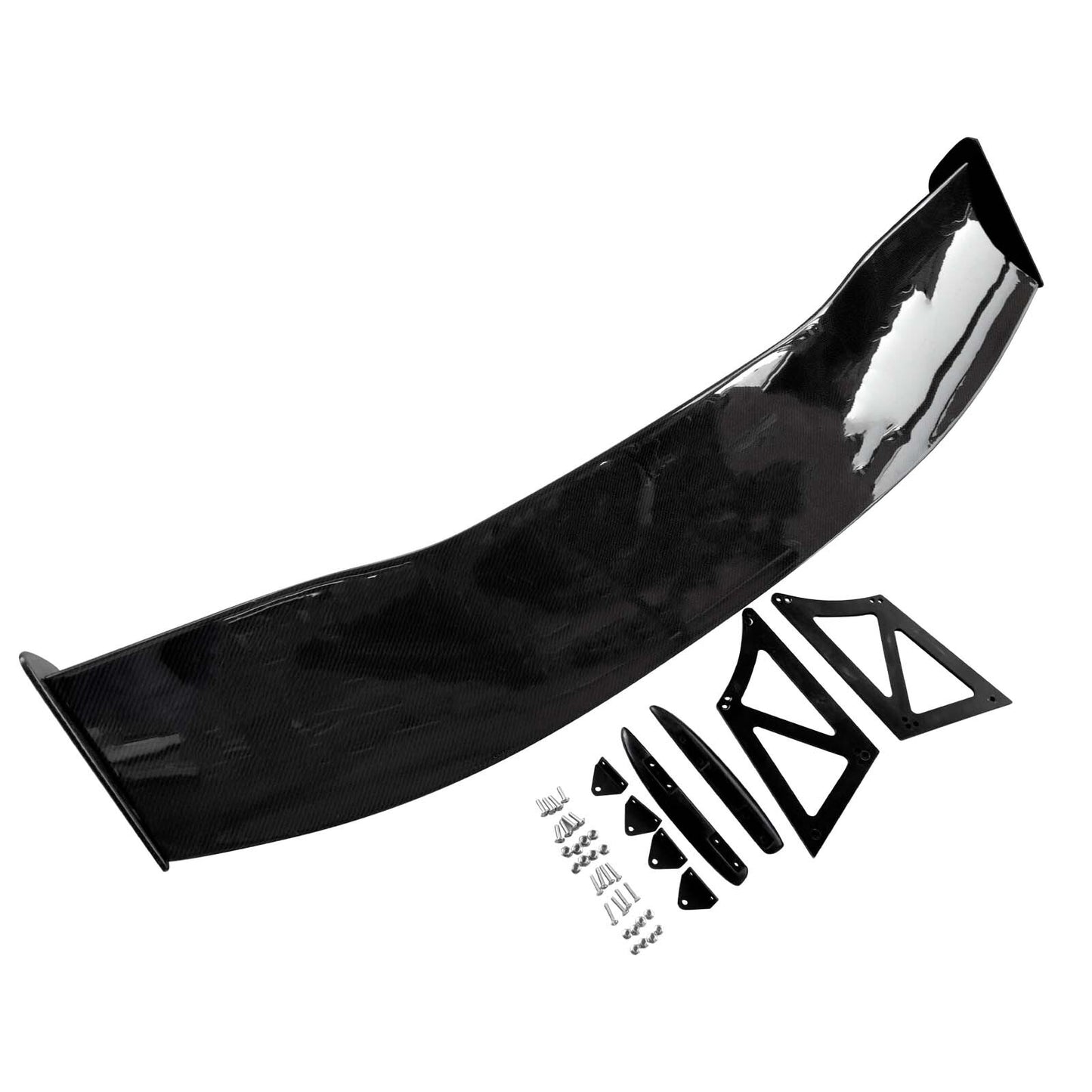 Fit 2013-2020 AUDI A3 S3 RS3 TYPE-8V SEDAN Carbon Fiber Trunk Black Spoiler Wing