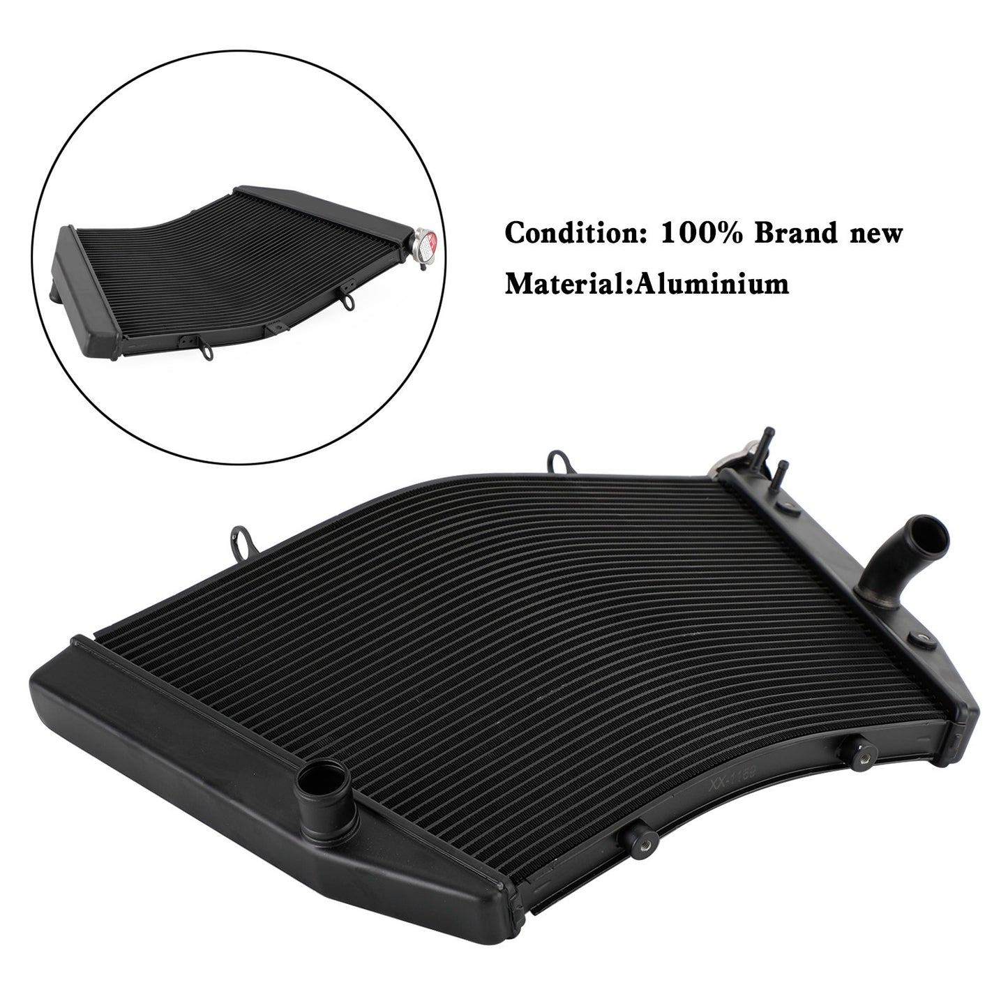 Engine Radiator Cooler Cooling For Suzuki GSXR1000 GSX-R1000 2009-2016 K9