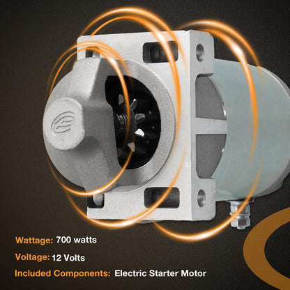 Electric Starter Motor Fit For 432CC Engine 7kW Core Power Generators 0H58410154