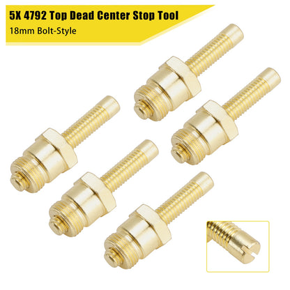 5X 4792 Top Dead Center Stop Tool 18mm Bolt-Style