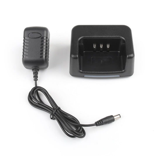 1Set Desktop Battery Charger For TYT MD-380 Two Way Radio Plug NEW