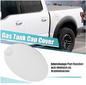 White Painted Fuel Gas Tank Filler Lid Door Cap Fit For Ford F150 2009-2014