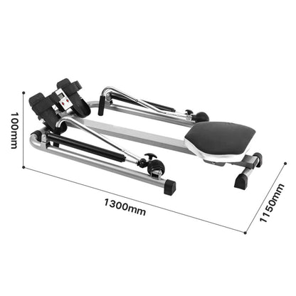 Home Gym Adjustable Exercise Rowing Machine Rower  Double Hydraulic Resistance