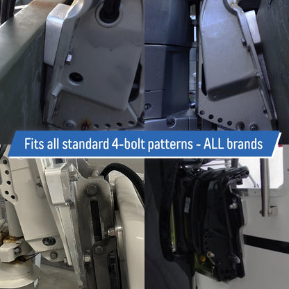 5 Degree Positive Tuck Transom Wedge for All Brands - Port + Starboard (1 Set)