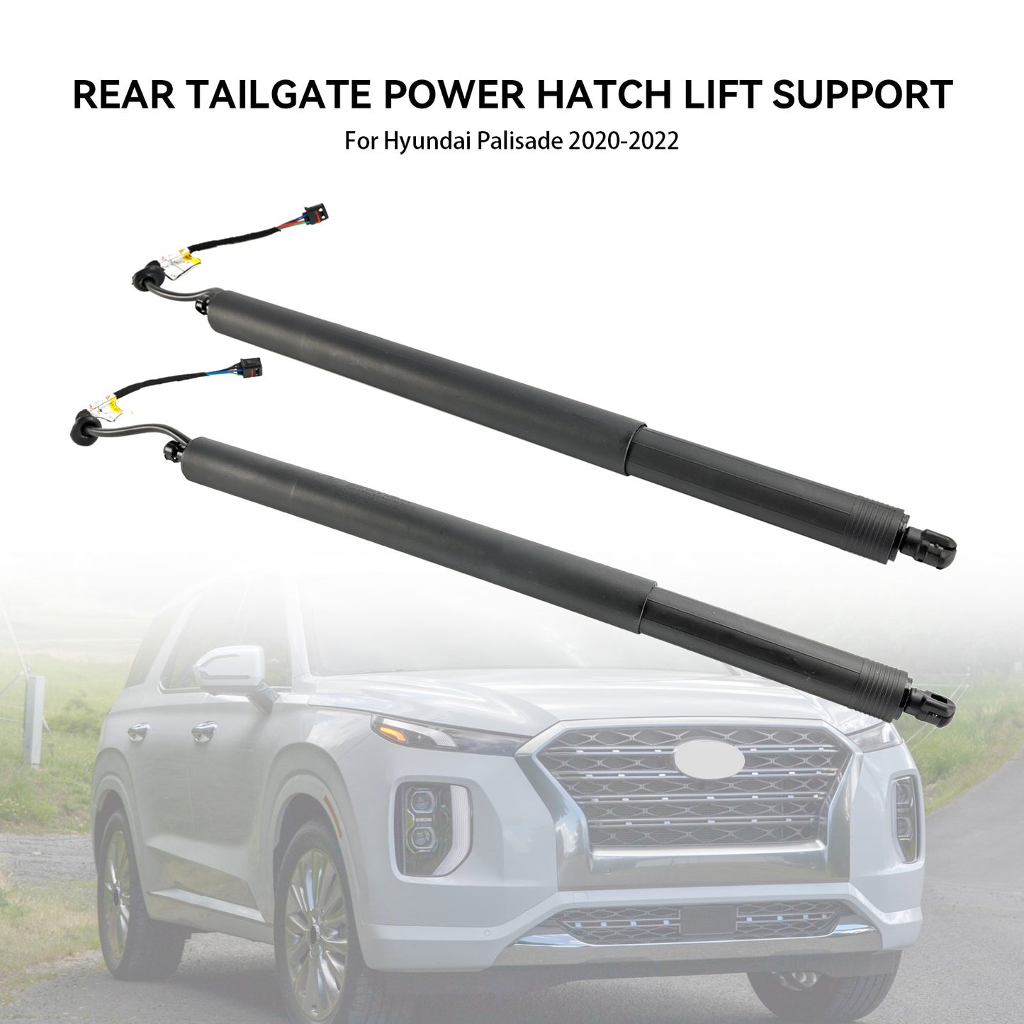 2PCS Power Liftgates Lift Support 81831-S8100 Fit Hyundai Palisade 2020-2022.