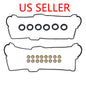 Engine Cylinder Valve Cover Gasket Set w/ Grommets For Toyota Tacoma Tundra 3.4L