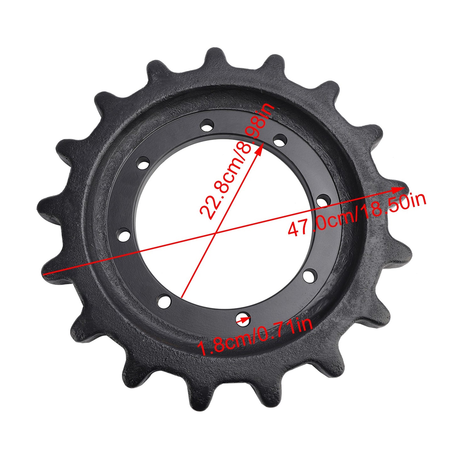 Drive Sprocket 87447232 For New Holland C175 C185 C190 C232 C332 C345 C337 C245*