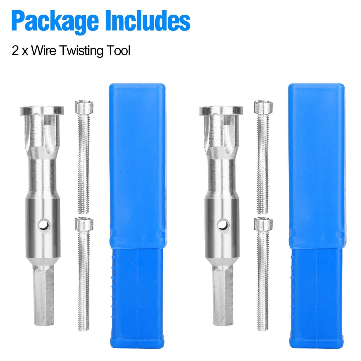 2 in 1 Electrical Drill & Manual Wire Stripper Twisting Tools Cable Nut Twister