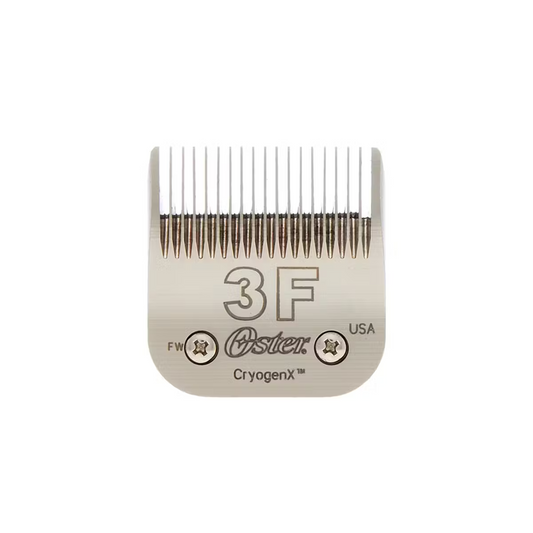 Solid Spare Oster 78919206005 Cryogen-X Detachable Clipper Blade Size 3F For A5