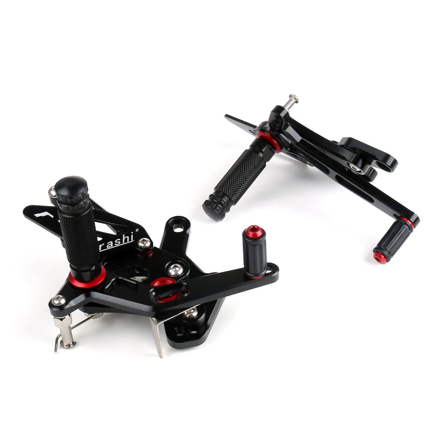 Racing Footrest Rearsets Rear Set Foot pegs Fit For Yamaha YZF R25 2015-2019 Blk