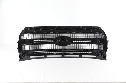 Matte Black Front Bumper Grille W/O Camera Hole For 2015-2017 Ford F-150 F150