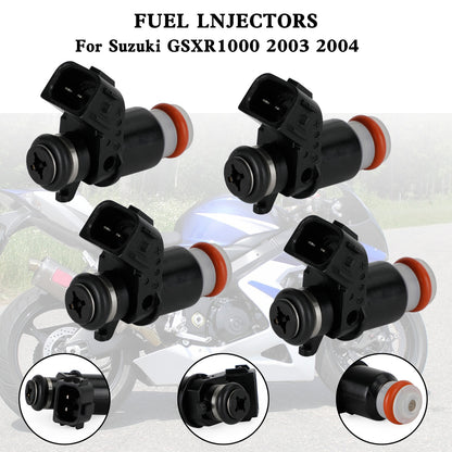 4PCS 15710-10G00 Fuel Injector Repair BSS04 For Suzuki GSXR1000 2003-2004.