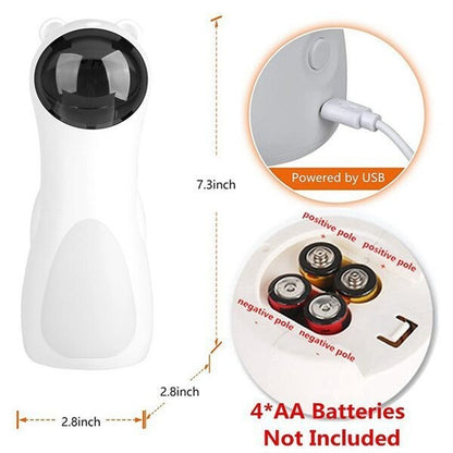 NEW Automatic Cat Laser Toys, Interactive Laser Cat Toys for Indoor Cats/Kit