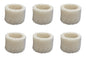 Solid Spare EFP Humidifier Filters for Honeywell Filter A HAC-504AW, HAC504 - 6 Pack