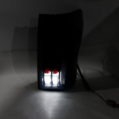 Left+Right LED Tail Lights For Toyota Tundra 2007-2013 Black Housing Smoked Lens