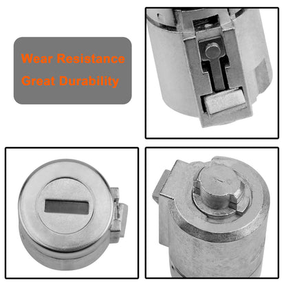 Door Lock Cylinders w/ Keys For 01-10 Chevy GMC Express Savana 1500 2500 3500