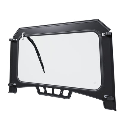 Solid Spare Glass Front Full Windshield For 2019-2023 Polaris RZR XP/ XP4 1000 Black