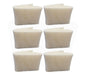 Solid Spare Fits Emerson MAF1 Comparable Humidifier Wick Filter - 6-PACK