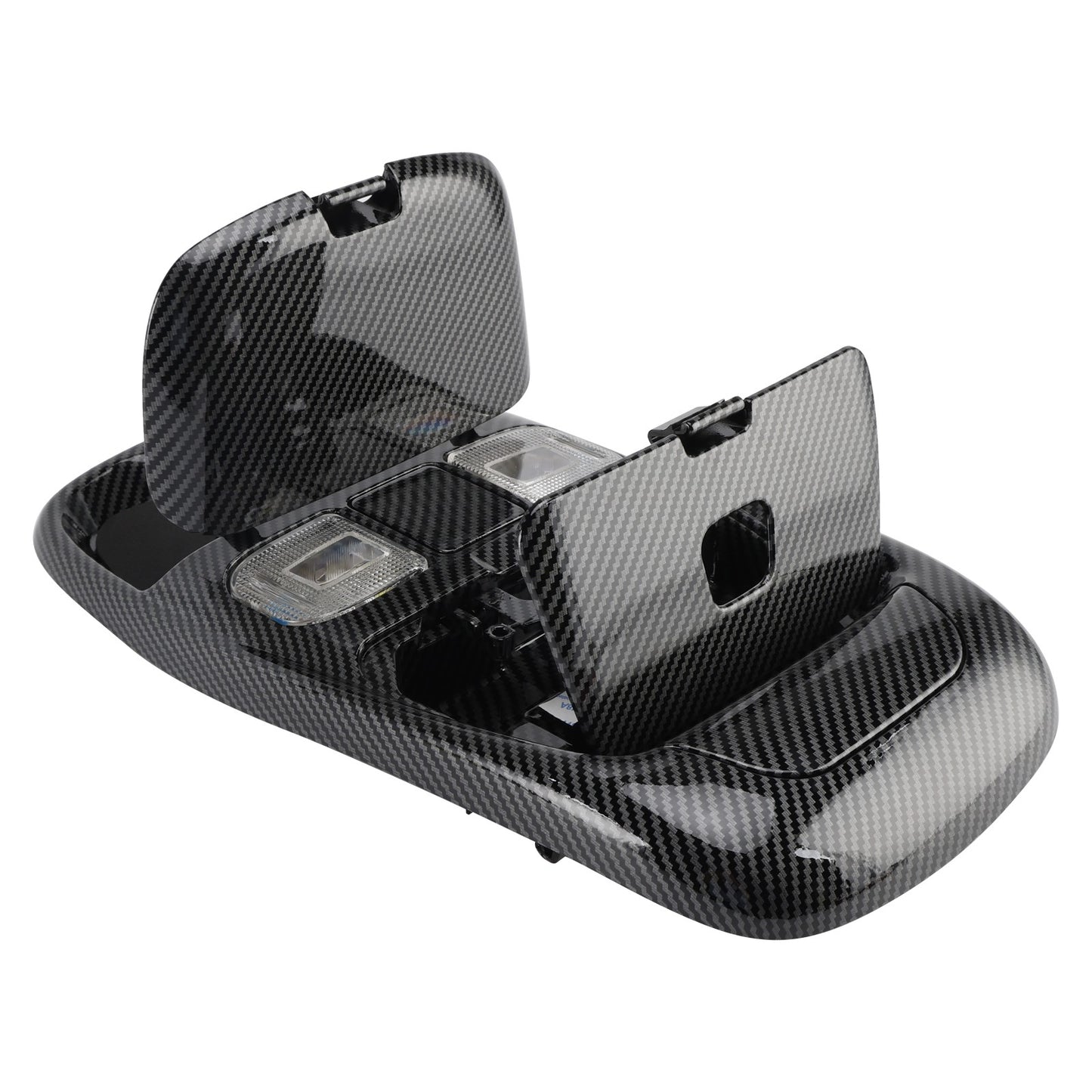 Front LED Overhead Console Carbon For Dodge Ram 1500 2500 3500 1998-2002