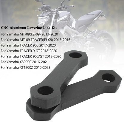 CNC Aluminum Lowering Link Kit For Yamaha MT-09 TRACER 900 XSR900 XT1200Z