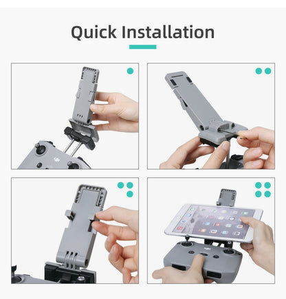 Pad Tablet Mount Bracket Holder For DJI Mini 2/Mavic 3 Drone Remote Control