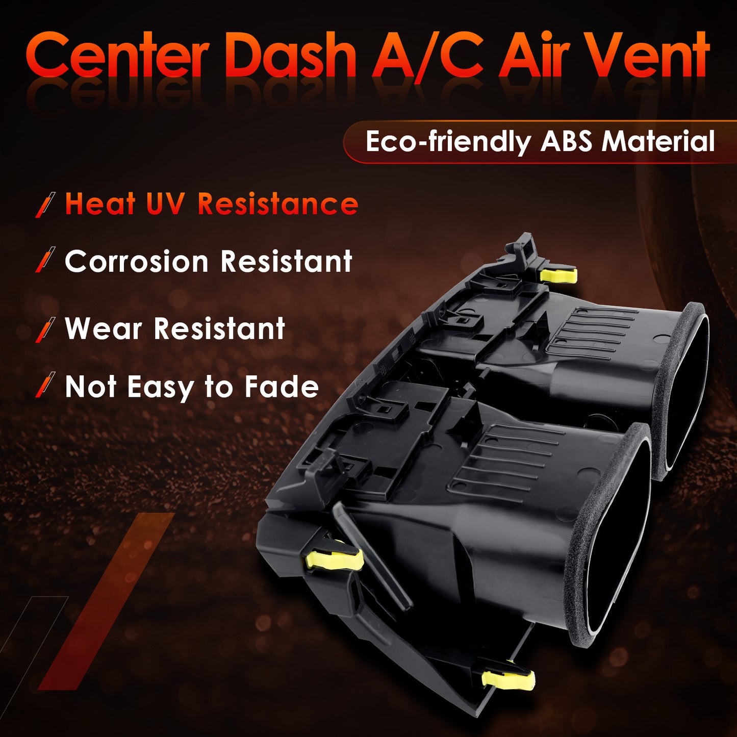 Center Dash A/C Air Vent Trim Panel Cover For 2006-12 Toyota RAV4 55670-42060-B0
