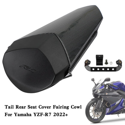 Tail Rear Seat Cover Fairing Cowl For YAMAHA YZF-R7 YZF R7 2022-2025 Carbon