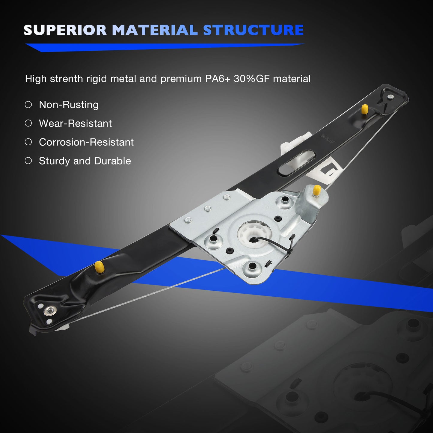 Power Window Regulator Rear Left For BMW E90 E91 328i 335i 330i 335d M3 323i