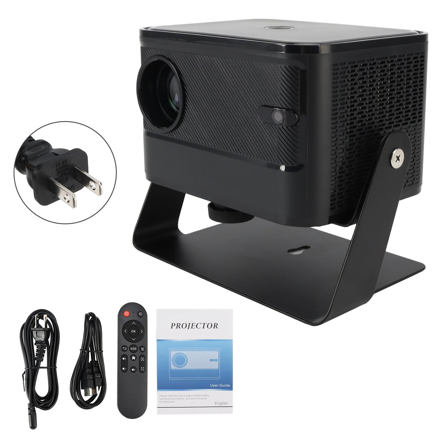 4K Projector Smart Android Projector Smart Voice Dual Frequency HD Projector US