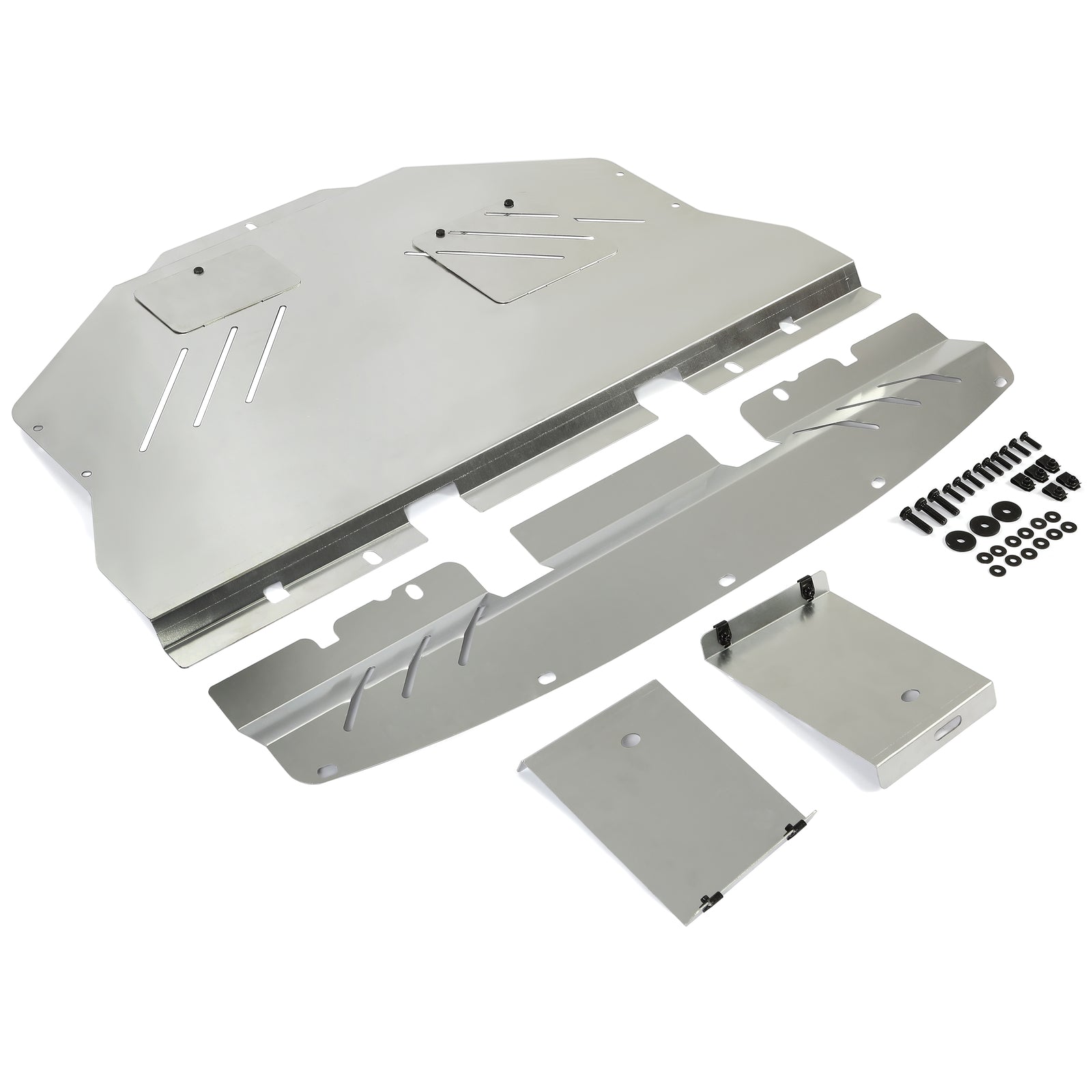 Solid Spare For 11-14 Subaru WRX Impreza Engine Splash Shield Under Tray Skid Plate Aluminum